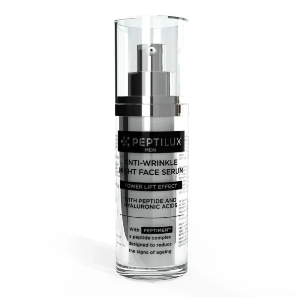 Sérum de nuit anti-rides pour le visage Peptilux Men 'power lift effect' avec PEPTIMEN™ - 30 ml