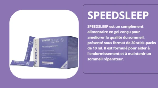 SPEED SLEEP: Solution au problème d'insomnie – Image 2